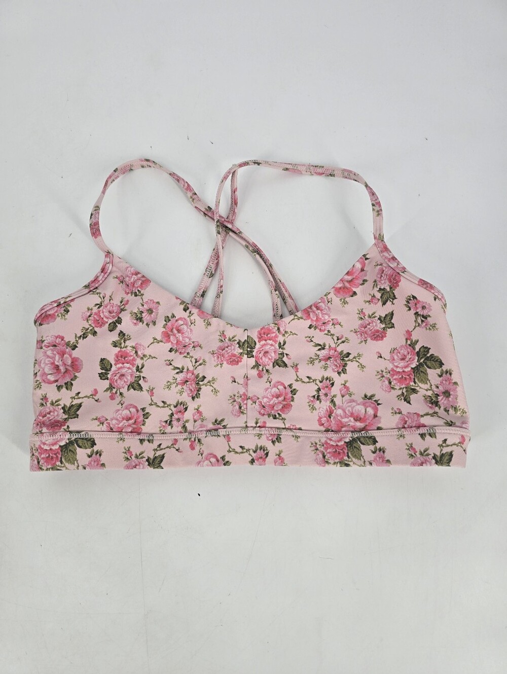 LoveShackFancy x Bandier Peony Garden Sports Bra Size S